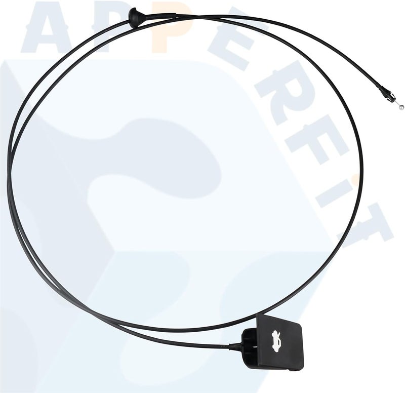 APPERFiT Hood Latch Release Cable with Handle Lever 84279469 912-747 Compatible with 2015-2020 Chevy Silverado/GMC Sierra 1500 2500 HD 3500 HD Hood Parts - Image 3